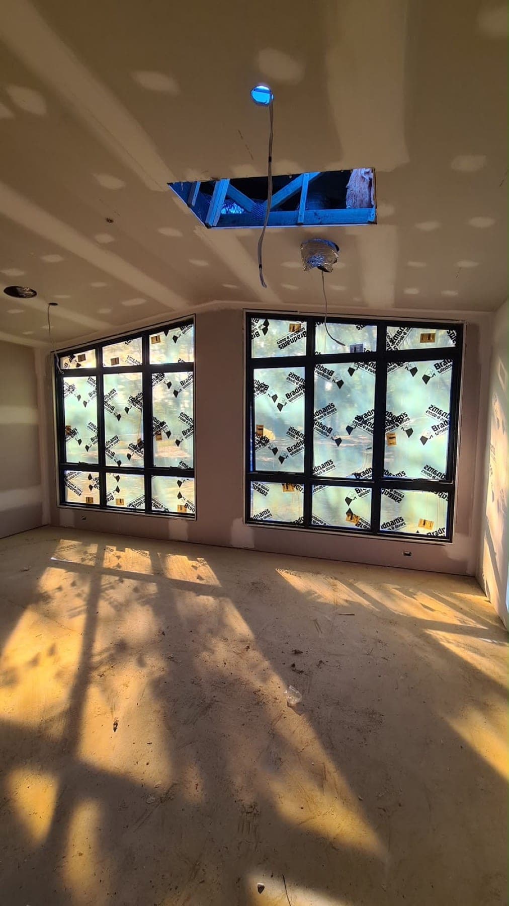 New Build Sunroom — before